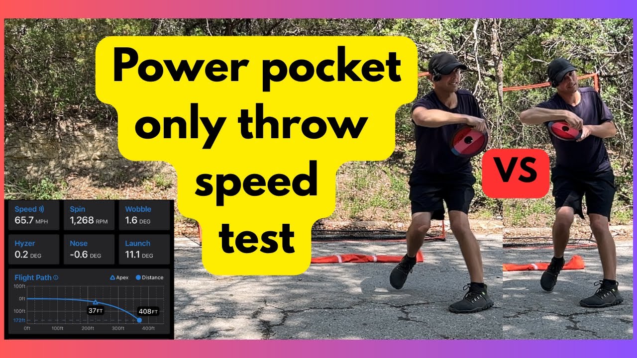 Power pocket only speed test  - Tech Disc tests