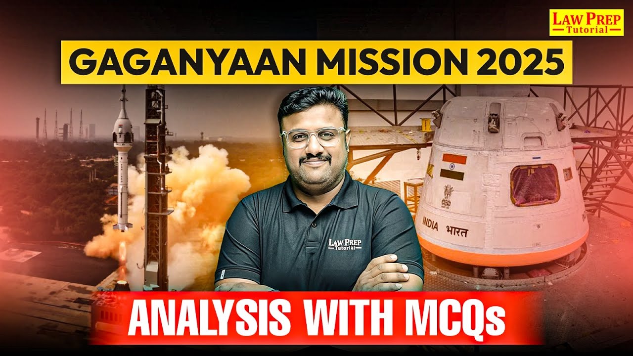 All About Gaganyaan Mission | Most Important MCQs | GK and Current Affairs for CLAT 2026