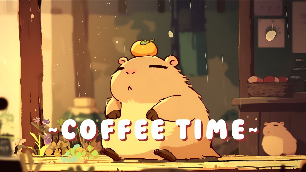 Capybara Chill Radio - Relaxing Jazz Hop Collection ~ Peaceful Moments ~ 🎵 | High Quality