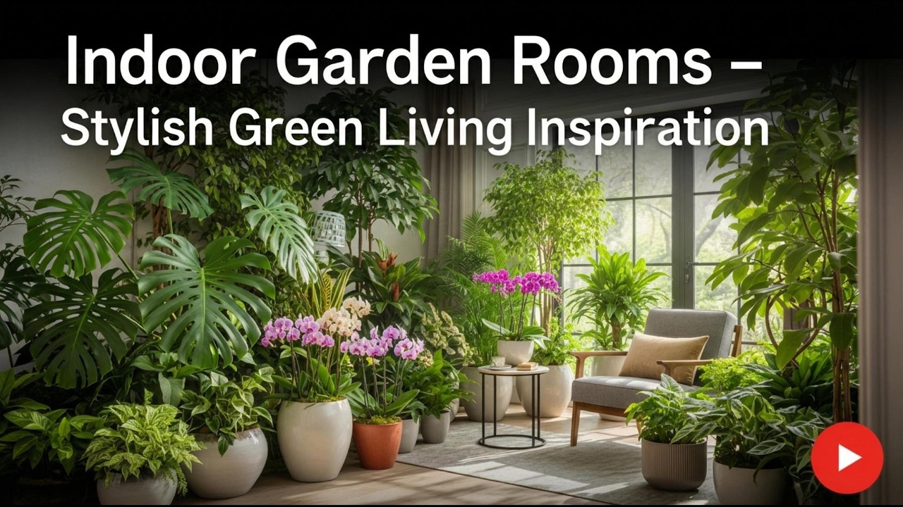 Indoor Garden Rooms Everyone Is Creating Right Now #plants