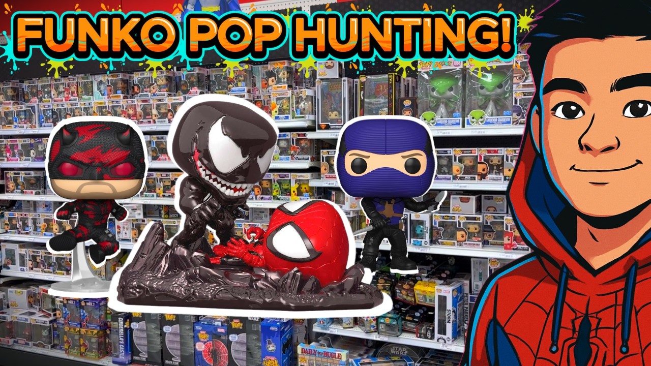 Поиск фигурок Funko Pop в магазинах Target, Gamestop и Mazz Comics! (Безумная добыча)