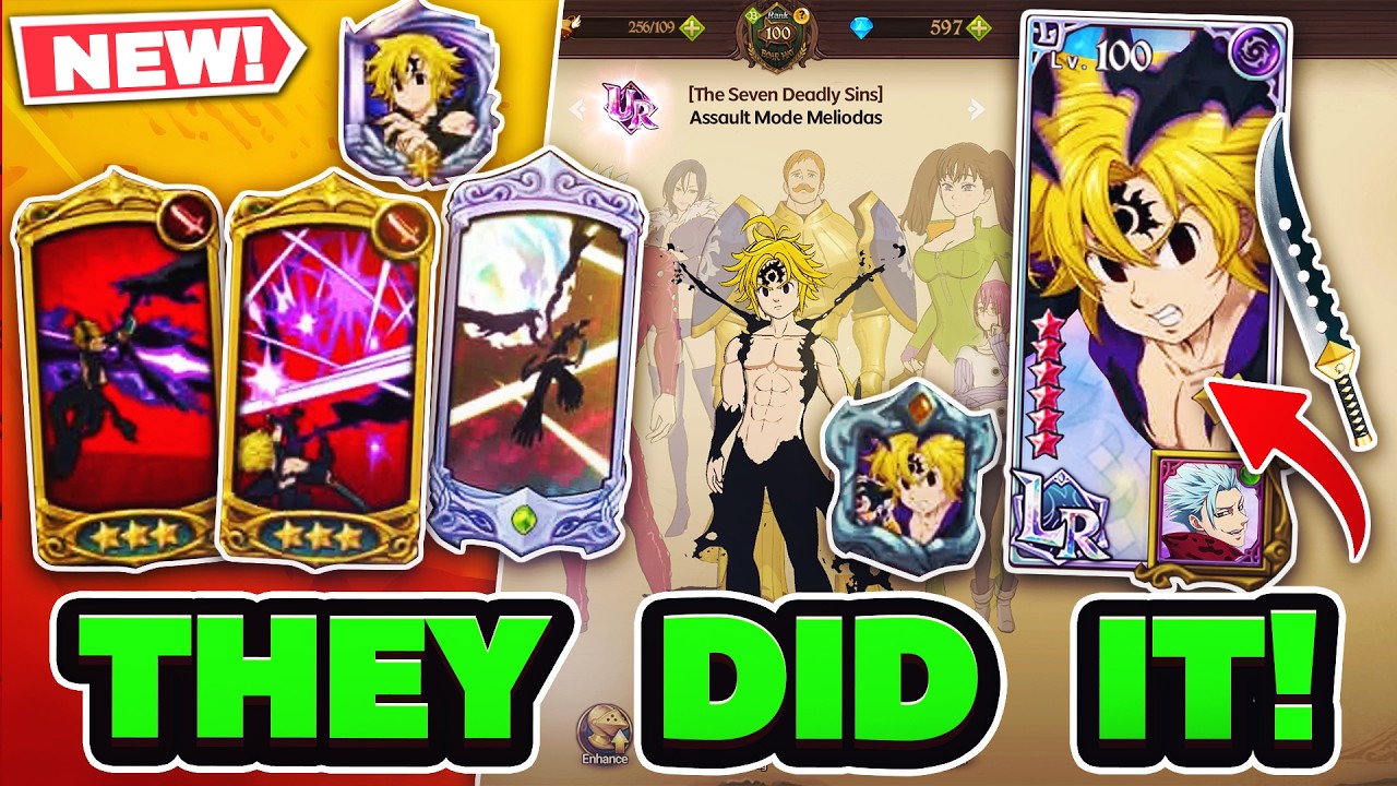 THEY DID IT! LOSTVAYNE ASSAULT MODE MELIODAS LEAKED?! | 7DS: Grand Cross