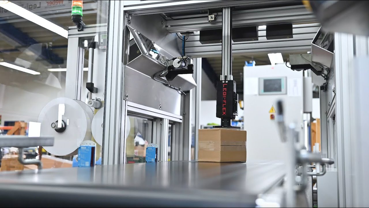 Weber Model 6100 Flex Label Printer Applicator