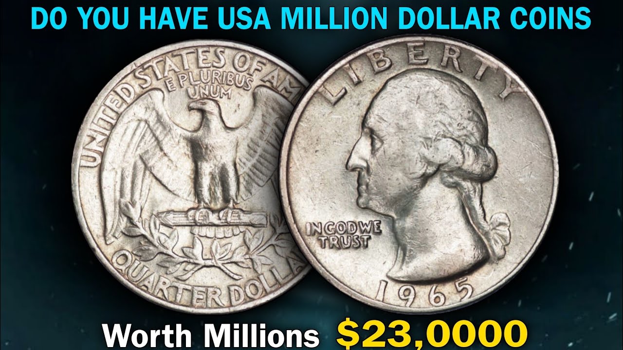 Top 10 Ultra Rare USA Washington Quarter Dollar Worth Millions! Bicentennial Valuable Coins Look For