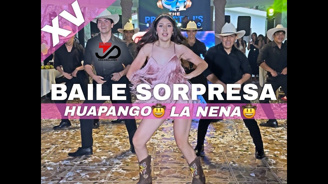 🤠​​LA NENA BAILE SORPRESA 🤠/ HUAPANGO REMIX ​​