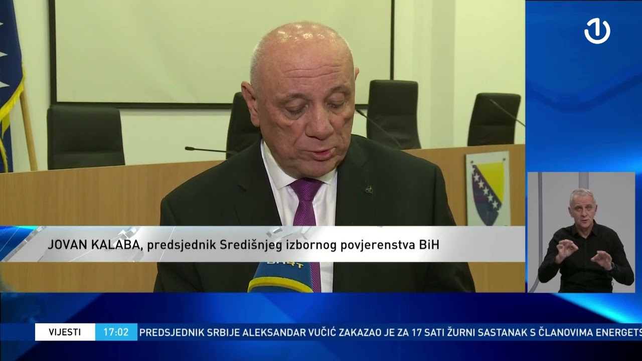 CIK BiH: Do 15 sati na izborima za predsjednika RS-a glasalo 322.239 birača ili 26 posto