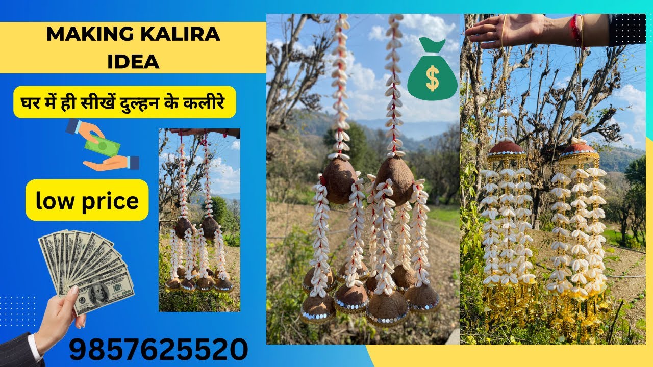 Making kalira idea/ how to make kalire at home/coconut Himachali klire