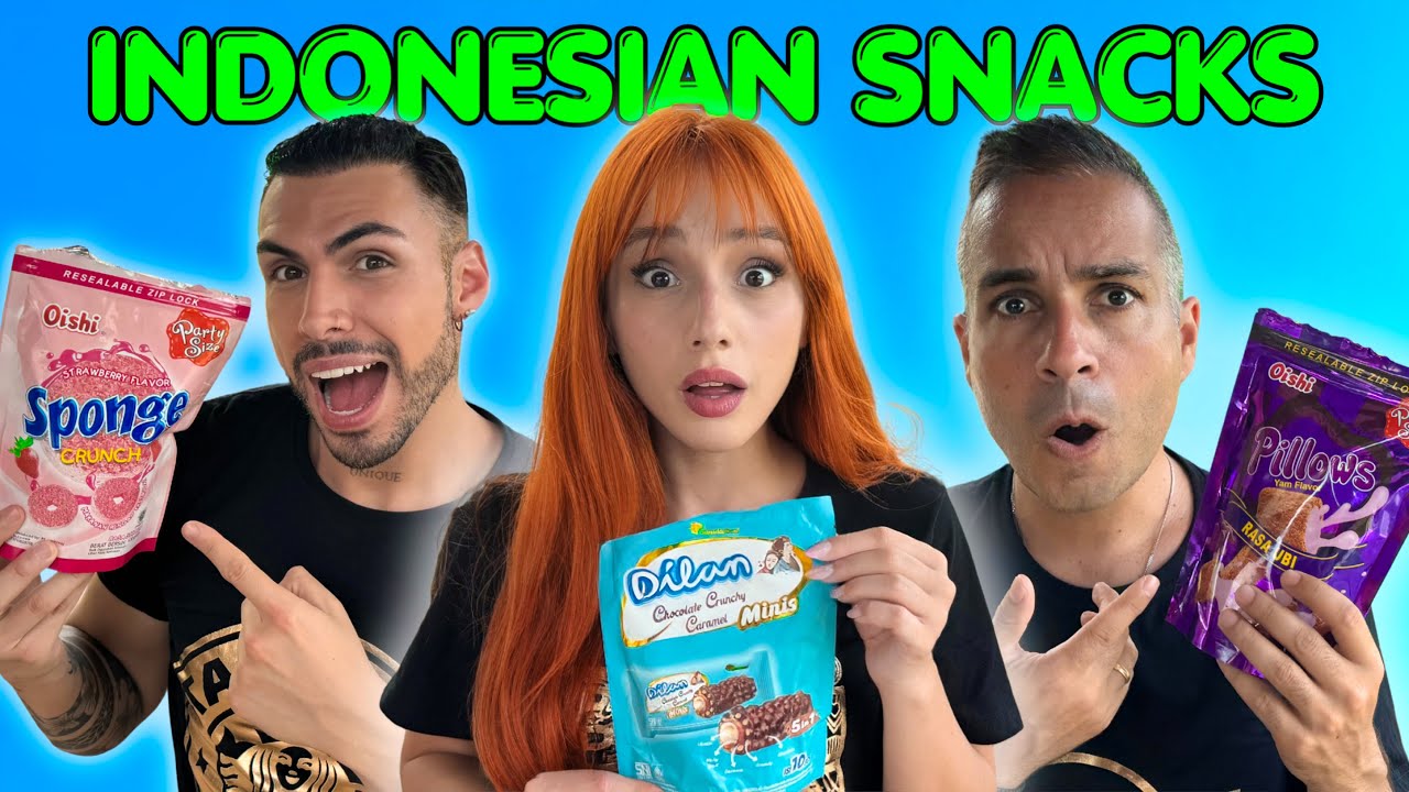 Δοκιμάζουμε SNACKS από την ΙΝΔΟΝΗΣΙΑ | Marianna Grfld