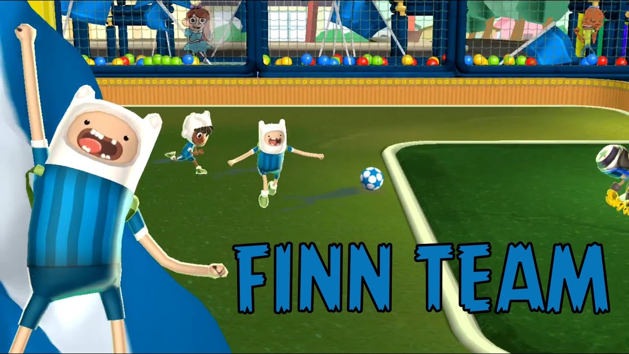 Cartoon Network Superstar Soccer Goal - FIN TEAM - CHAMPIONSHIP BRACKETS - FIN'S GOLD TROPHY