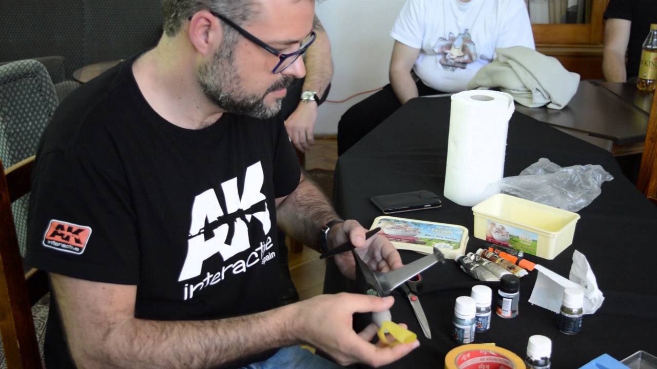 Painting Demonstration  by Daniel Zamarbide-Mosonshow 2016