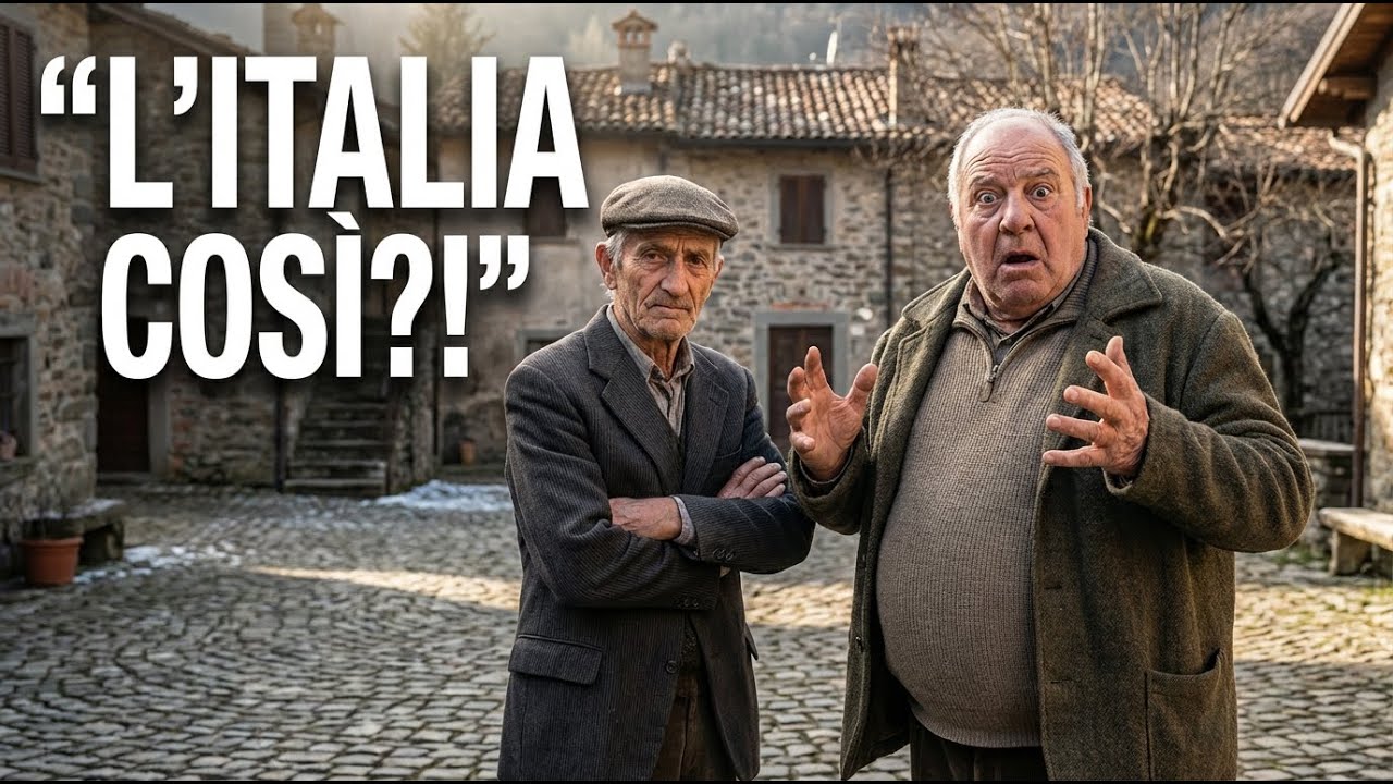 Giuseppe e Luigi commentano le notizie della settimana in Italia | Comicità rurale inaspettata