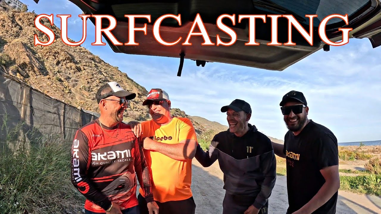 ESTRENANDO CAÑA AKAMI KRONOS... NUEVA JORNADA DE PESCA... SURFCASTING GRANADA