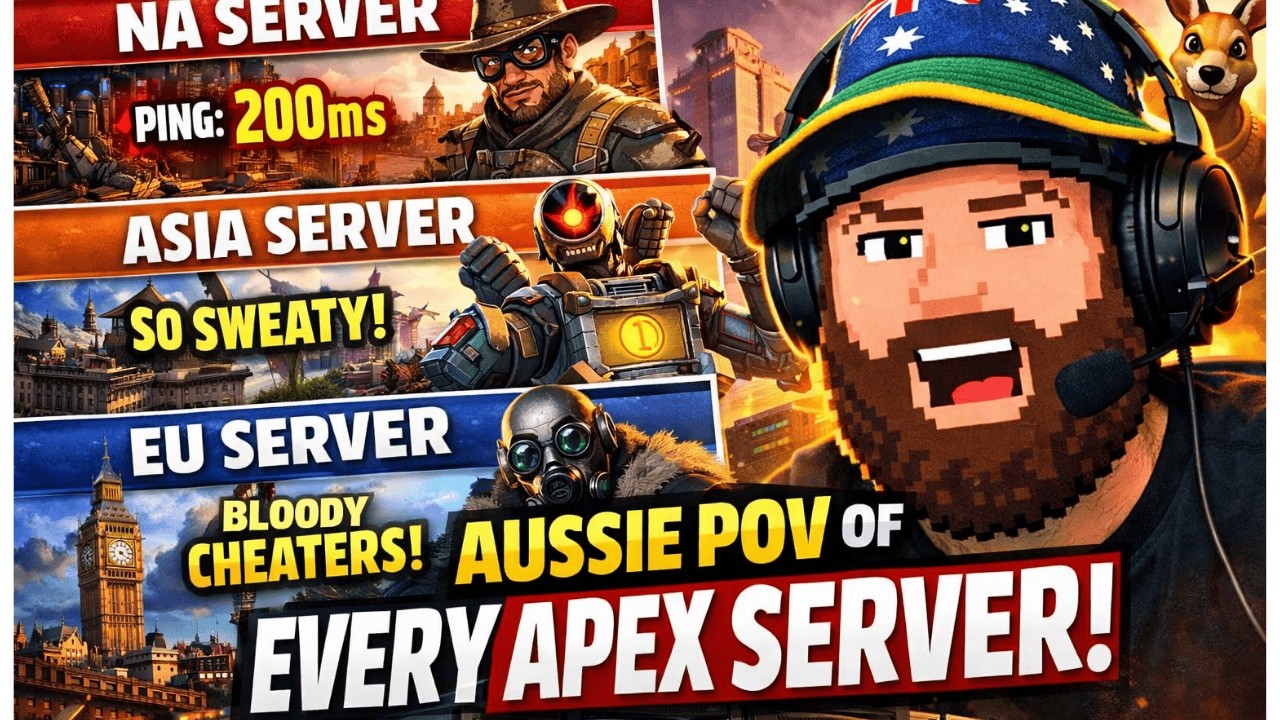I Played Every Apex Server as an Aussie… Here’s What Happened.