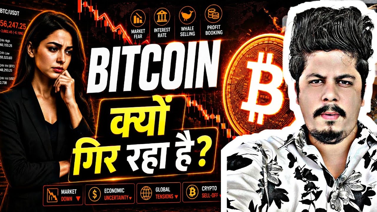 Bitcoin क्यों गिर रहा है 