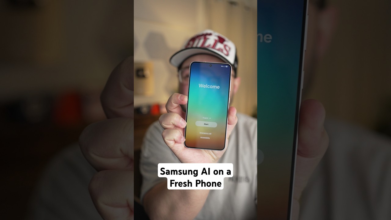 Samsung AI on a Fresh Phone