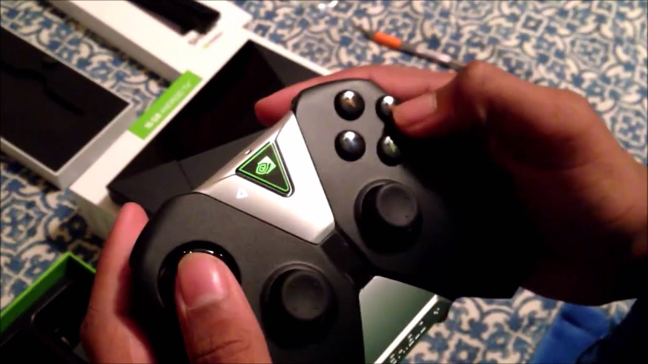 Nvidia shield unboxing