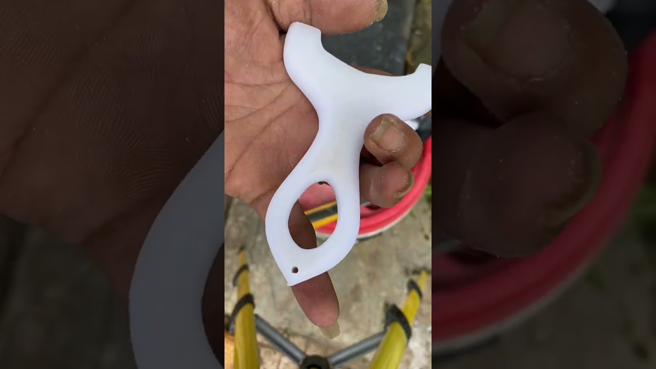 Thử làm ná cao su mẫu Adam COVER bằng thớt nhựa liệu có ổn không|| #nacaosu #diy #slingshot #nánhựa