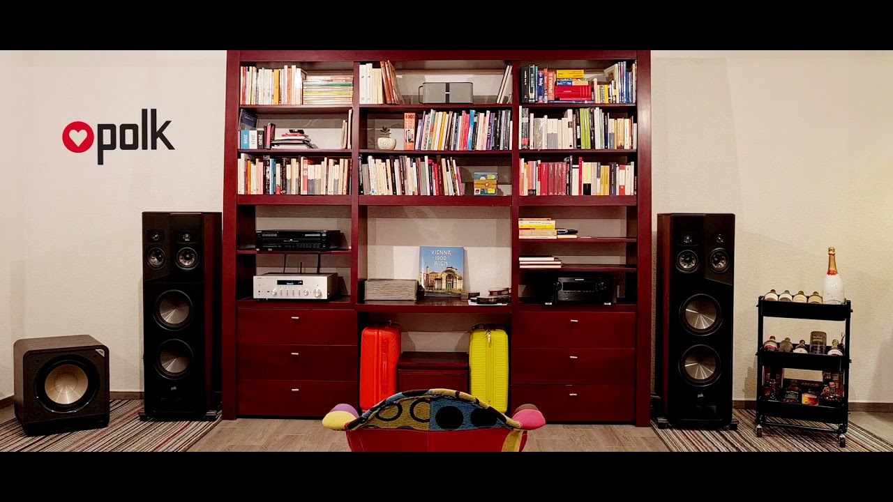 ❤ Polk Legend L800 2.0 Stereo Sound Demo - Bolero