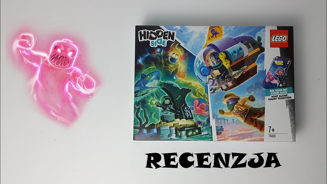 Lego Hidden Side 70433 - Ł&oacute;dź podwodna J.B./RECENZJA