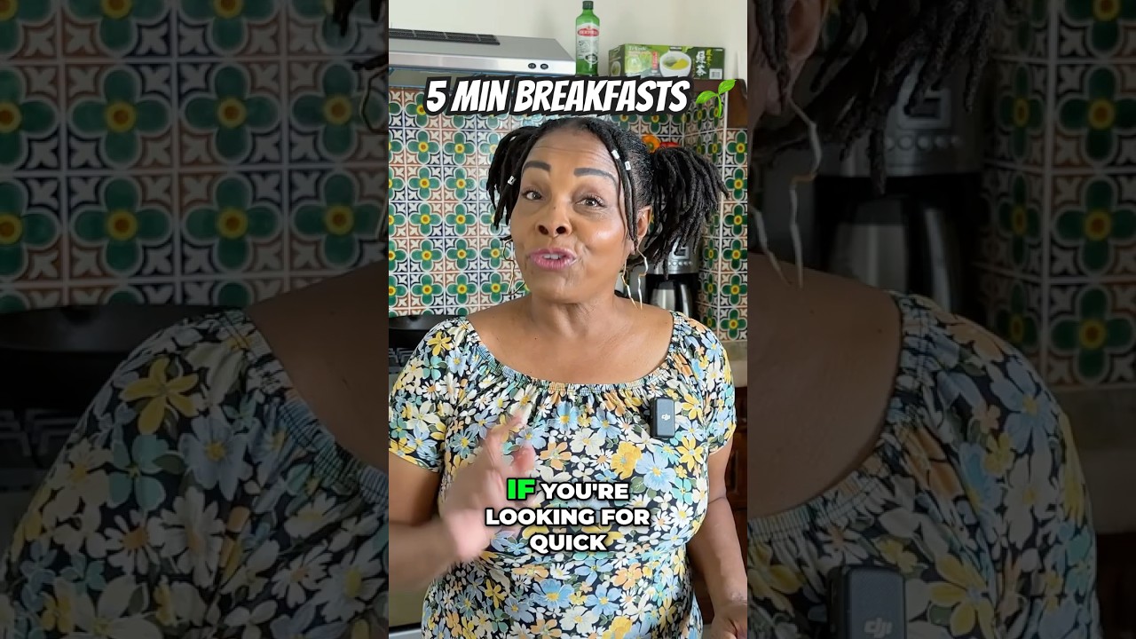 5 Quick Vegan Breakfasts (5 Min!) #veganrecipes #breakfast