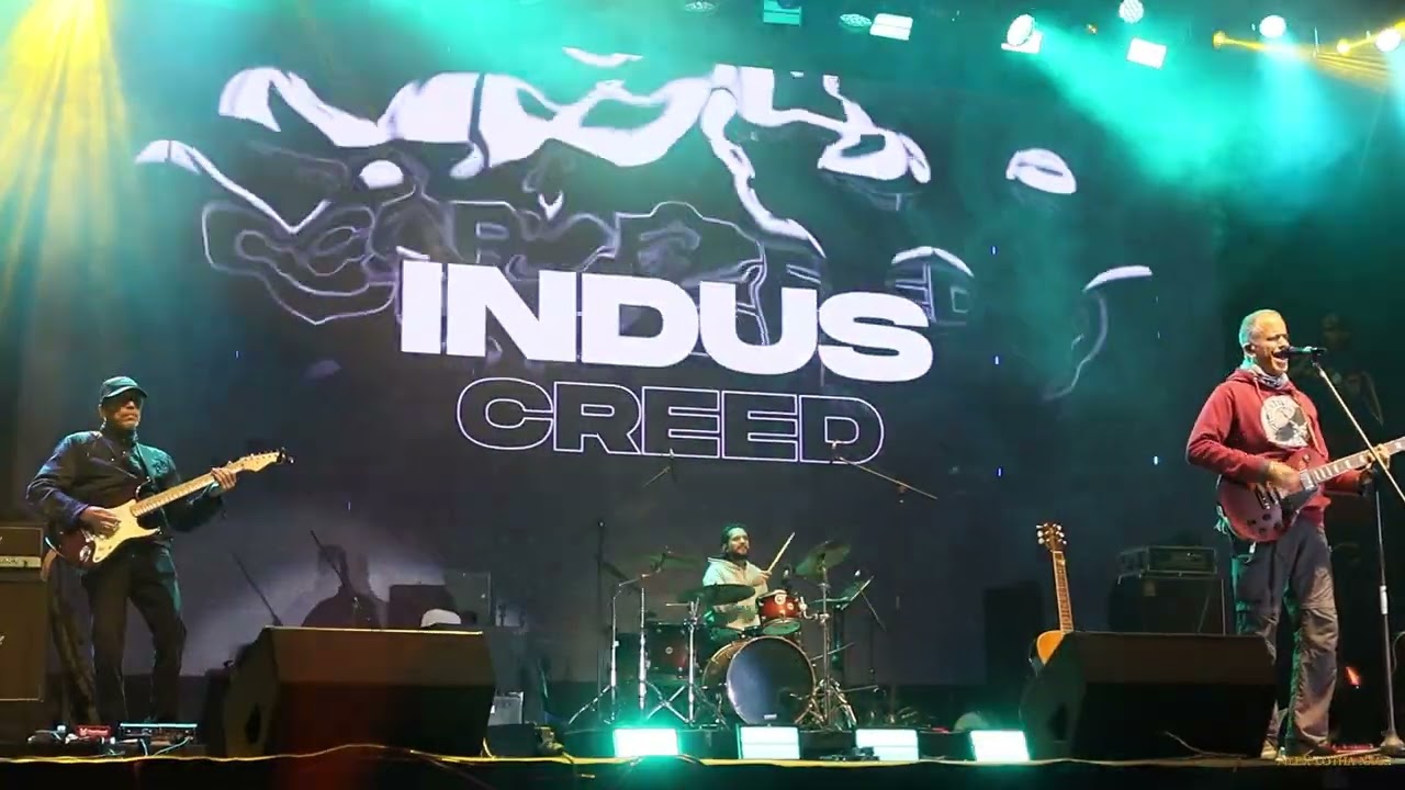 INDUS CREED performing live at hornbill festival 2024