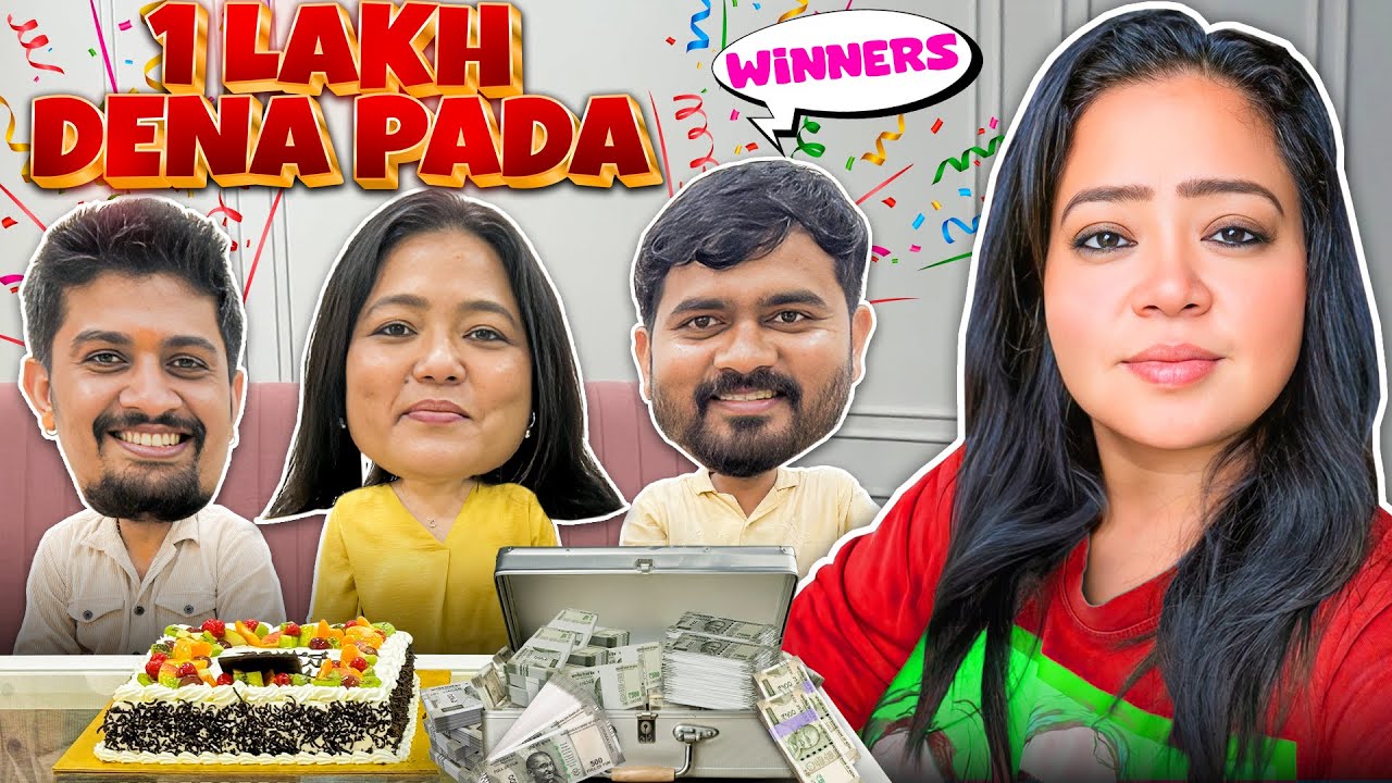 1 Lakh Prize Money Mein Dena Pada 💰 | Bharti Singh | Harssh Limbachiyaa | Golla