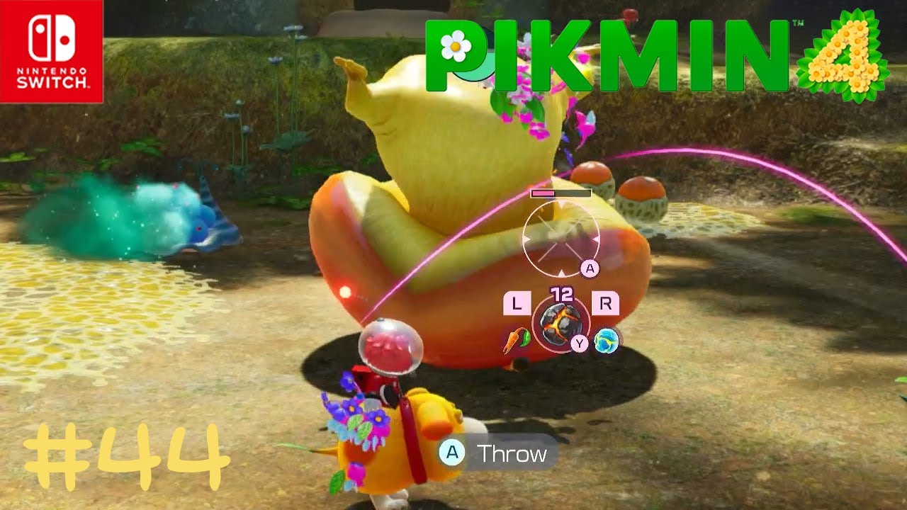 Breakdancing Mushroom?! | Primordial Thicket | Day 44 | Pikmin 4