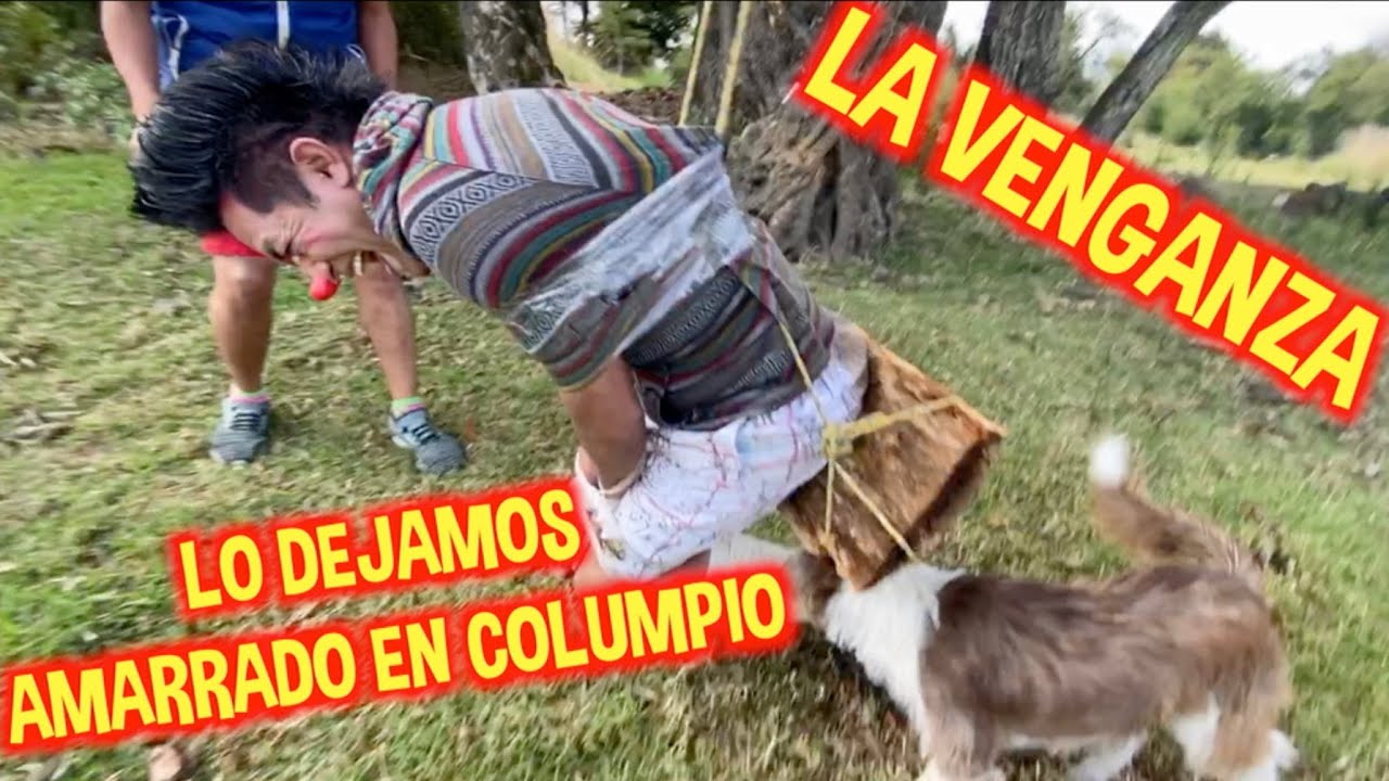 BROMA A OSKARIN / LO DEJAMOS AMARRADO A UN  COLUMPIO / LOS DESTRAMPADOS