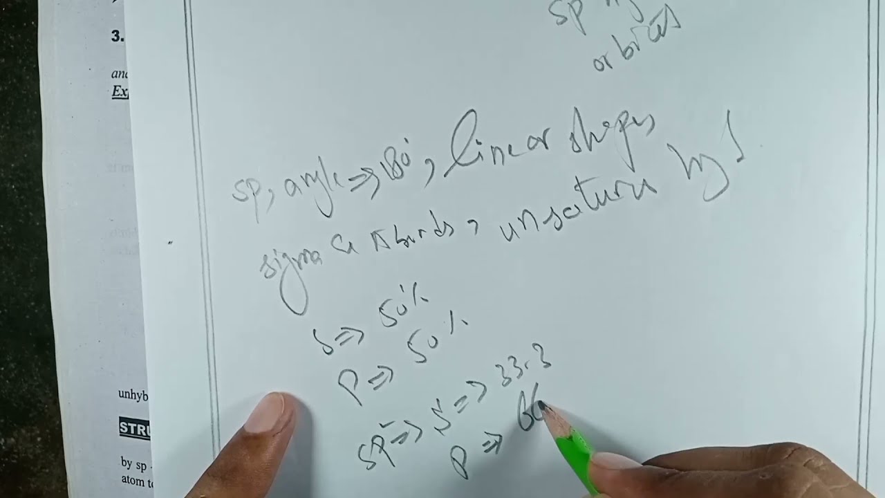 SP Hybridization || Chemistry Class 12th || FSC Part 02 || Easy Method to Undestand ||   Vid#13