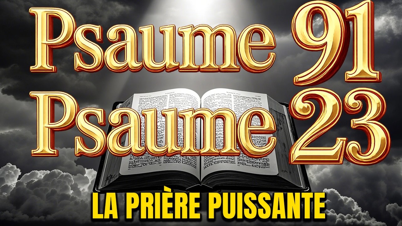 PRIÈRE DU JOUR 04 MARS – PSAUME 91 et PSAUME 23–Les deux PRIÈRES LES PLUS PUISSANTES de la BIBLE