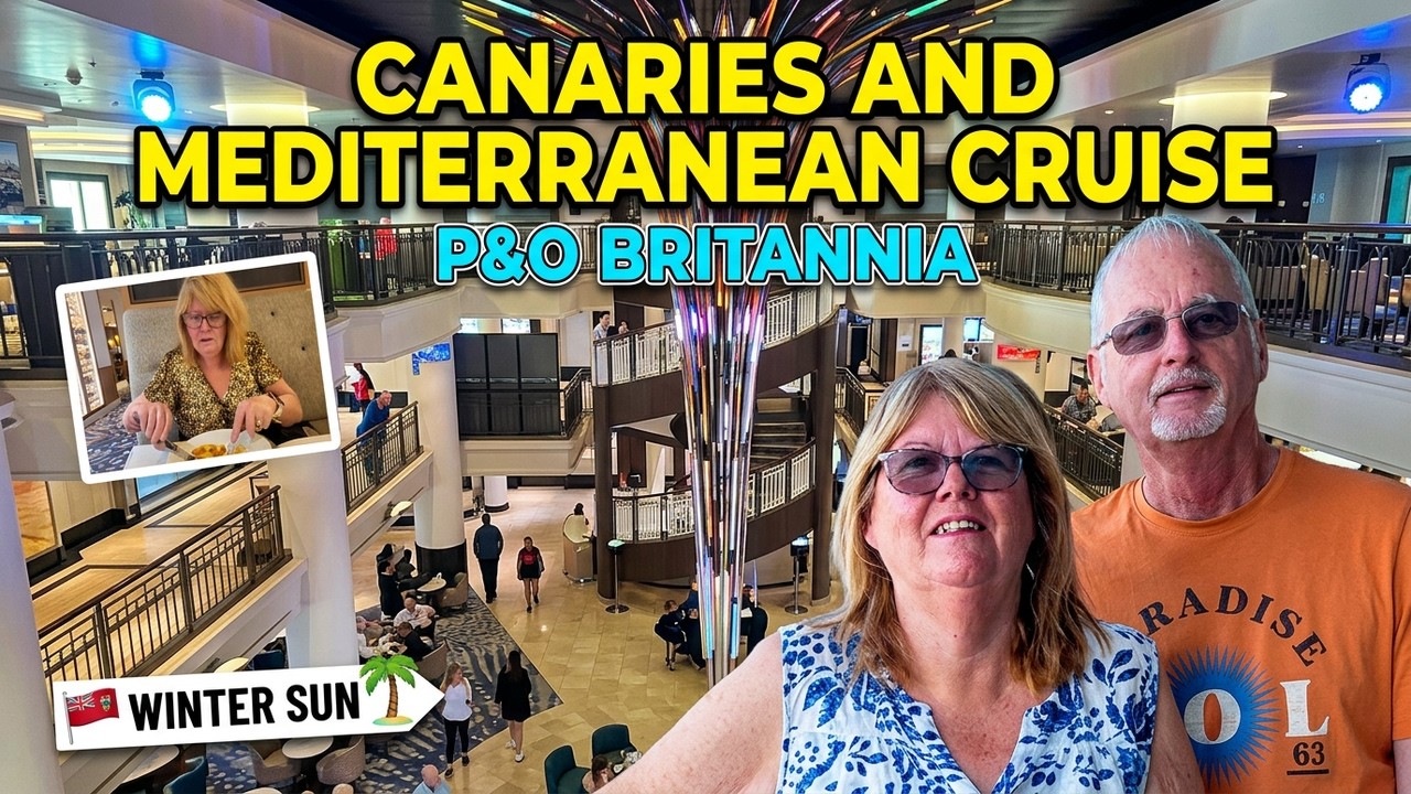 В море во время нашего зимнего круиза с P&O Britannia B424 Canaries 4 октября 2024 г.