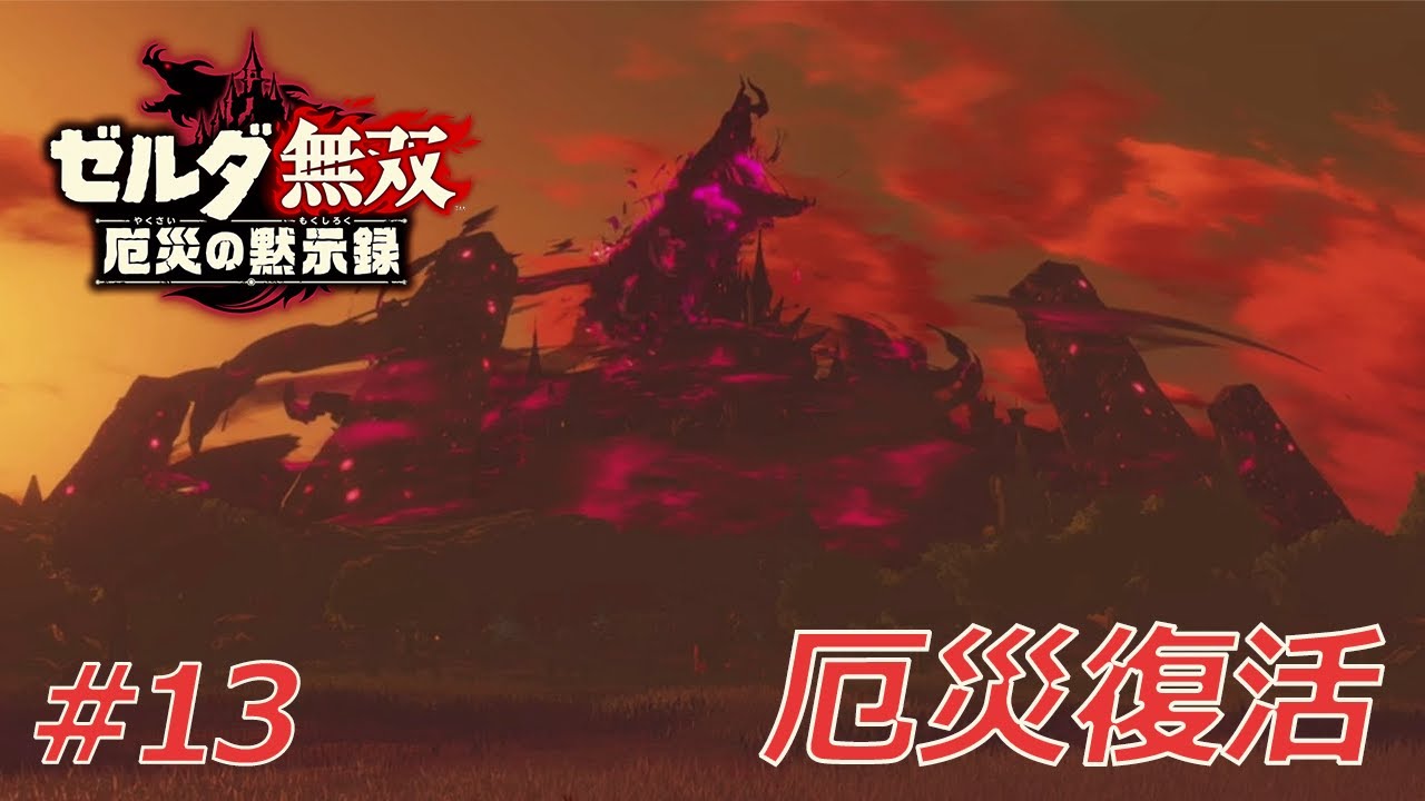 【ゼルダ無双 厄災の黙示録】王から託されたこと・・・ハイラル城からの脱出 #13