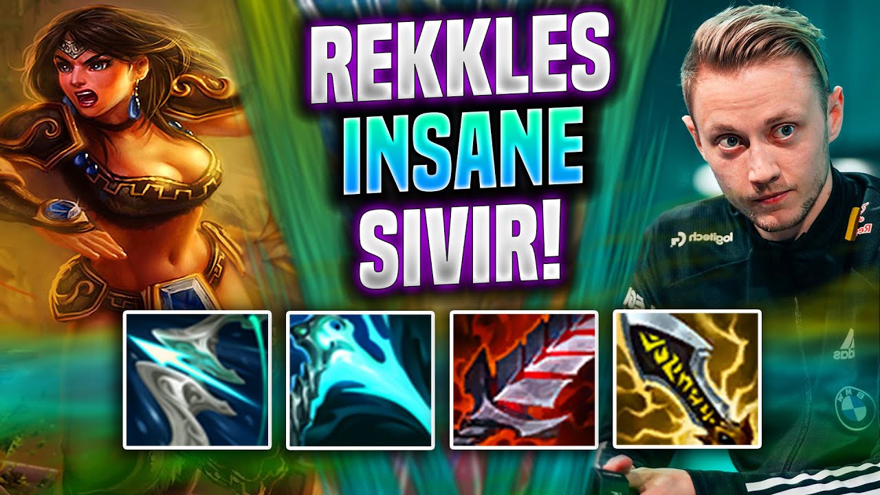REKKLES IS INSANE WITH SIVIR! - KC Rekkles Plays Sivir ADC vs Ezreal! | Preseason 2022