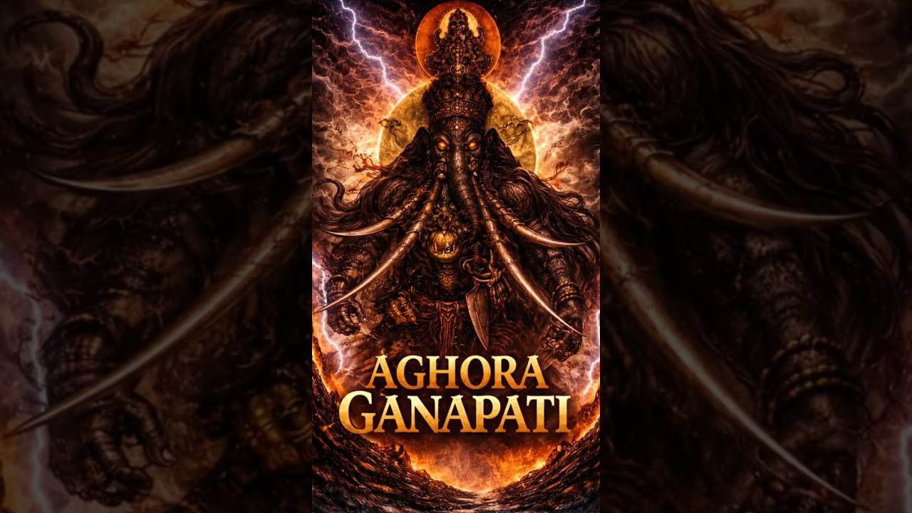 Истинный устрашающий облик Господа Ганеши (Агхора Ганапати) 🕉️🐘
