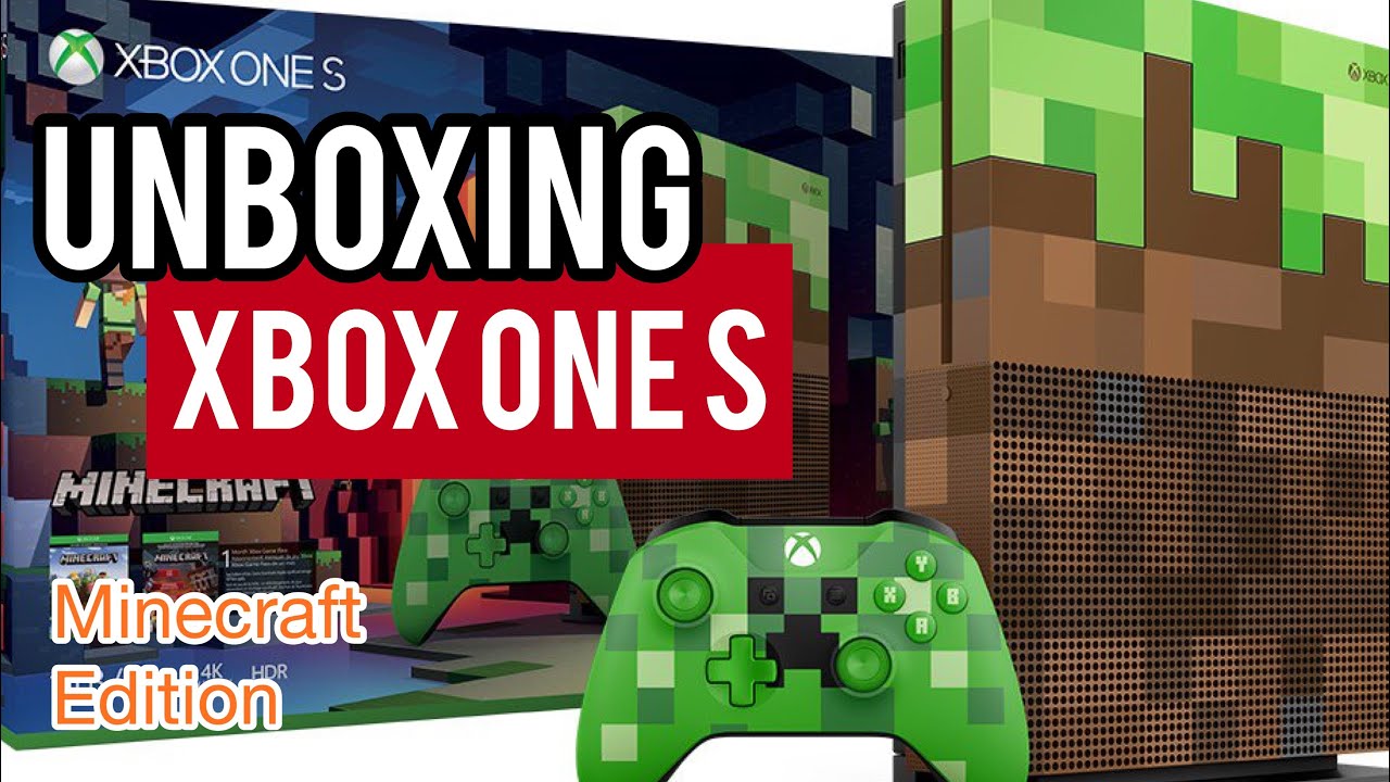 XBOX One S Edición Minecraft | Unboxing | ZIDACO