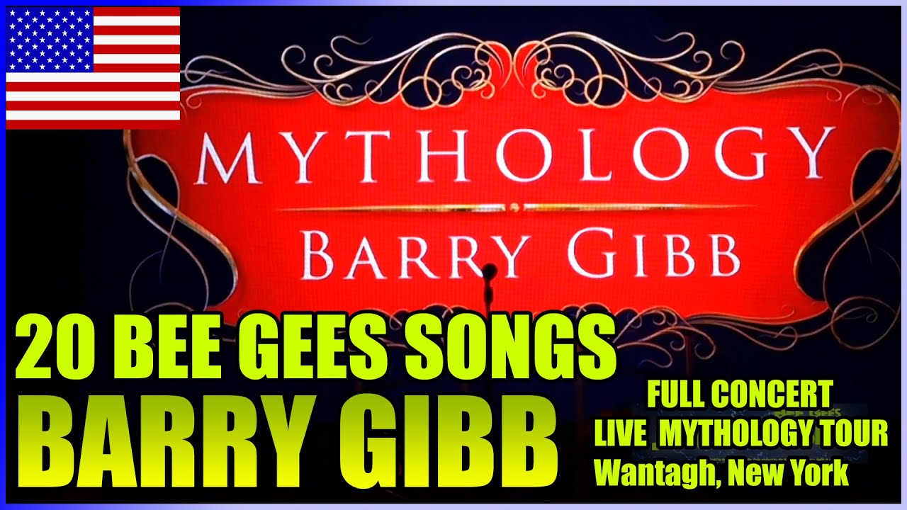 Barry Gibb - BEE GEES - Mythology Tour USA 2014 in Wantagh, New York, 20 Songs of the Concert *LIVE*