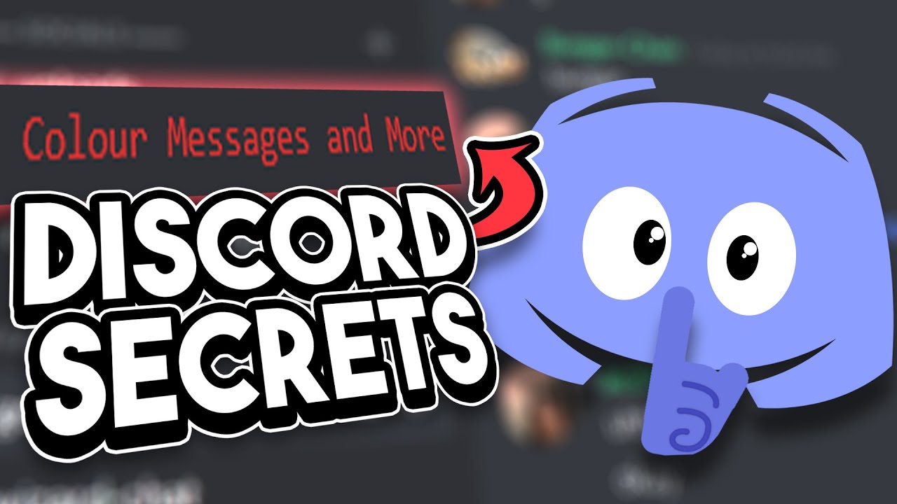 Секретные функции чата Discord