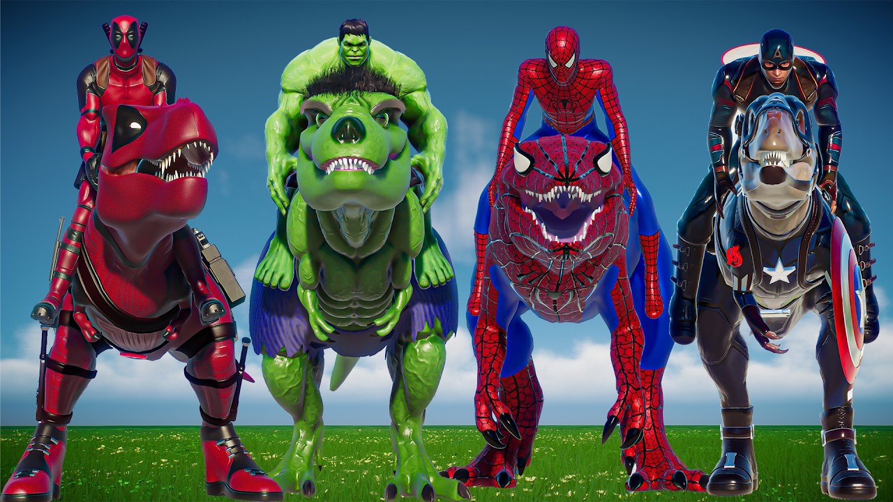 New Modded Skins: Masked, Shielded, Web, Monster & Titan Variants | Cinematic Showcase JWE2