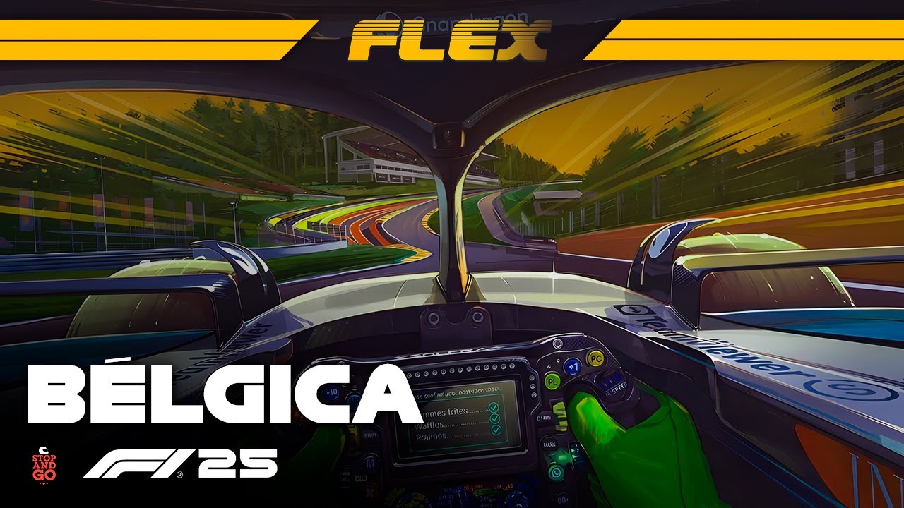 FLEX - BÉLGICA - ETAPA 4 - F1 AO VIVO - T26 | CAMPEONATO F1