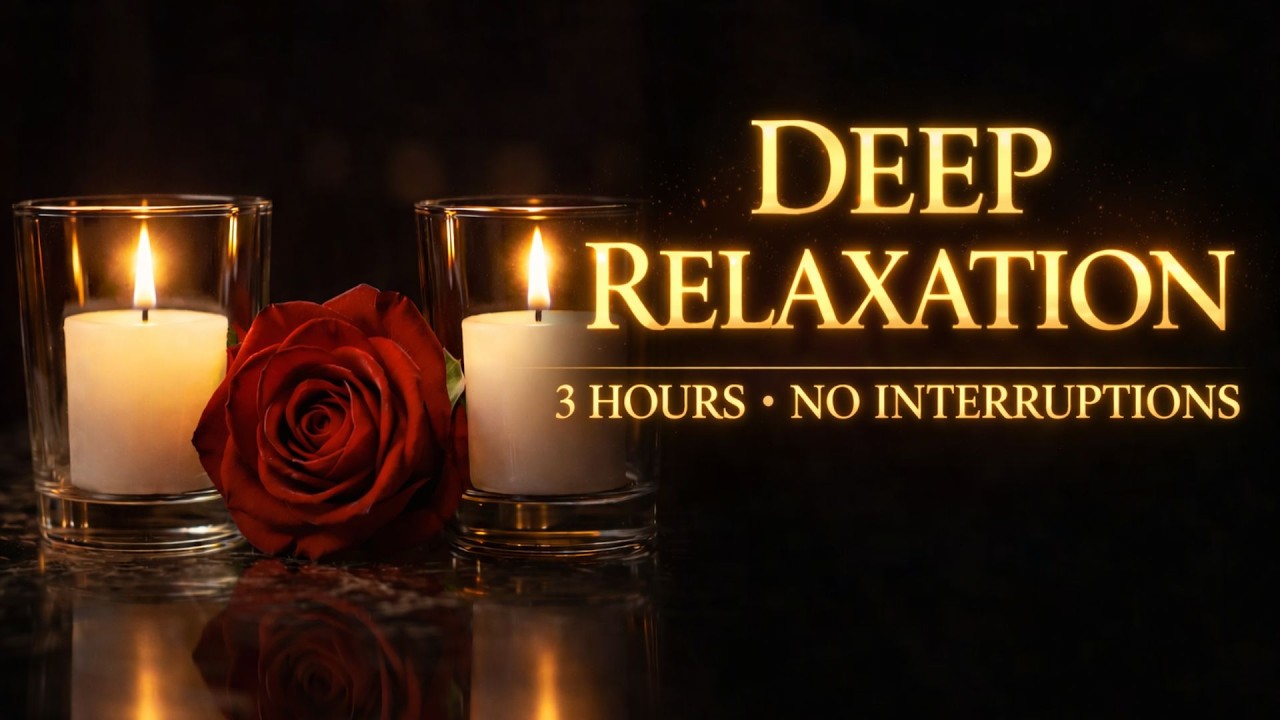 3 HOURS Luxury Spa Music 🌹 Deep Relaxing Music for Massage & Stress Relief