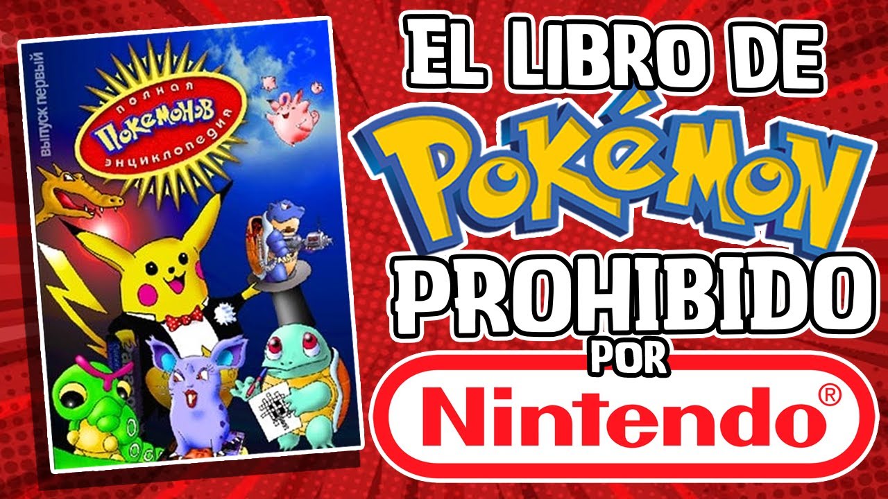 El Extraño libro de Pokémon PROHIBIDO por Nintendo