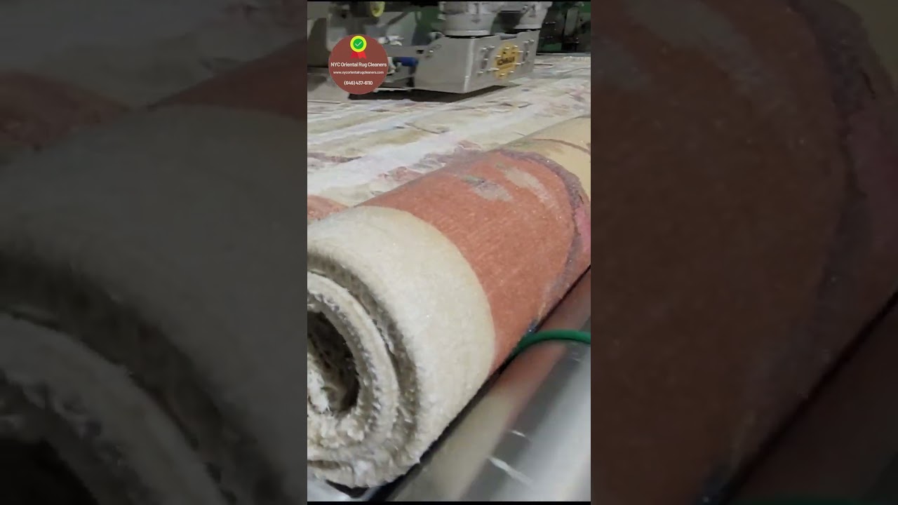 Revitalizing a Chinese Oriental Rug: NYC Oriental Rug Cleaners #shorts (646) 437-6110 New York City