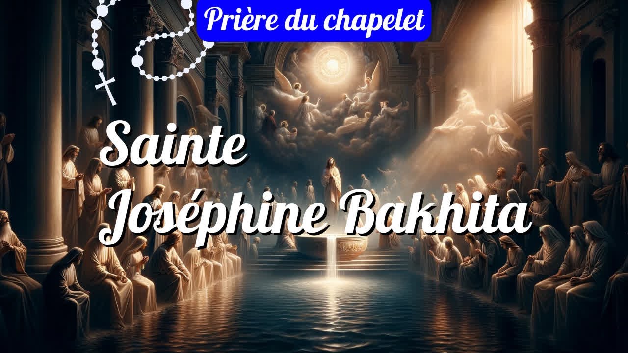 Chapelet Sainte Joséphine Bakhita : Pour la Foi et le Pardon #priere #chapelet #rosaire