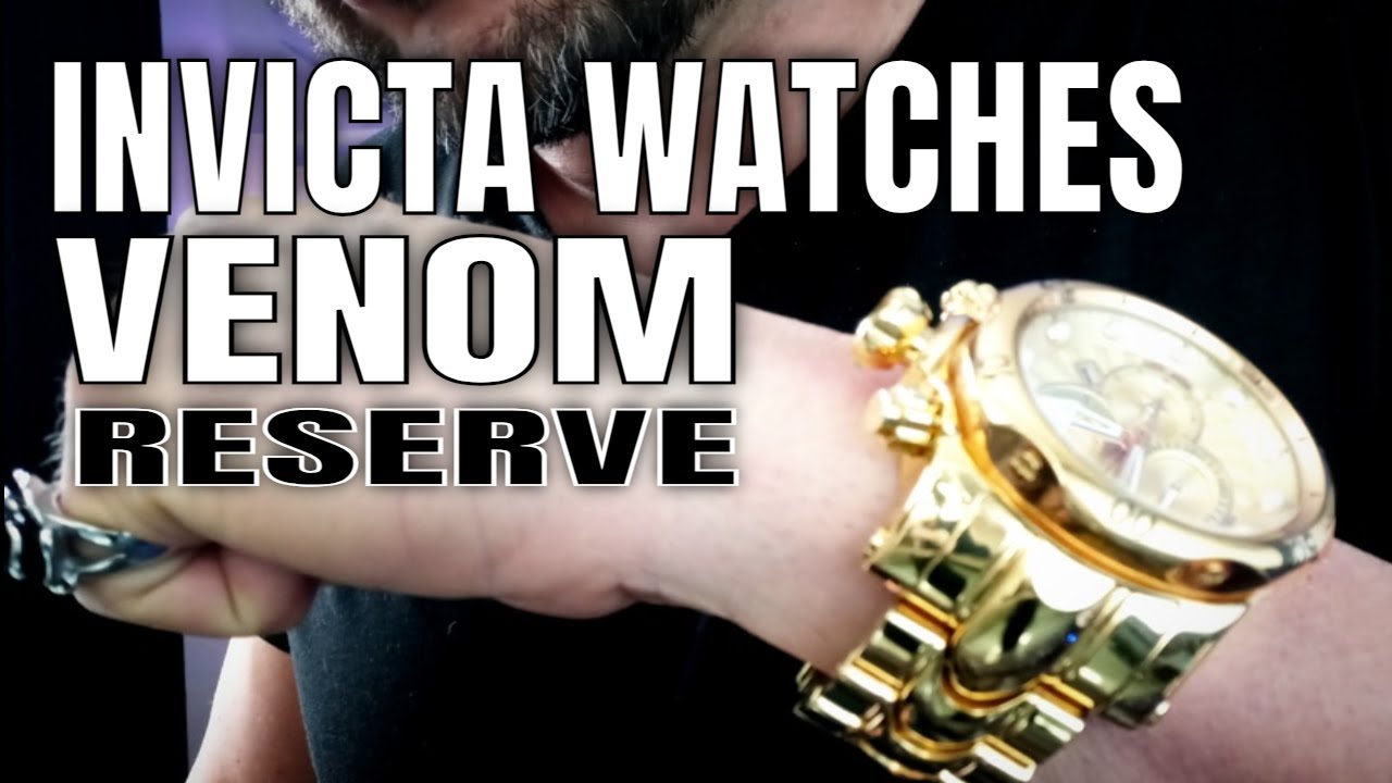 Invicta Reserve Watches Review | Invicta Venom Reserve Watch
