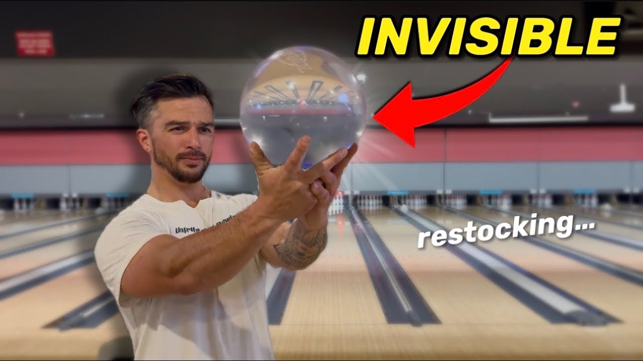 The INVISIBLE Bowling Ball is back!