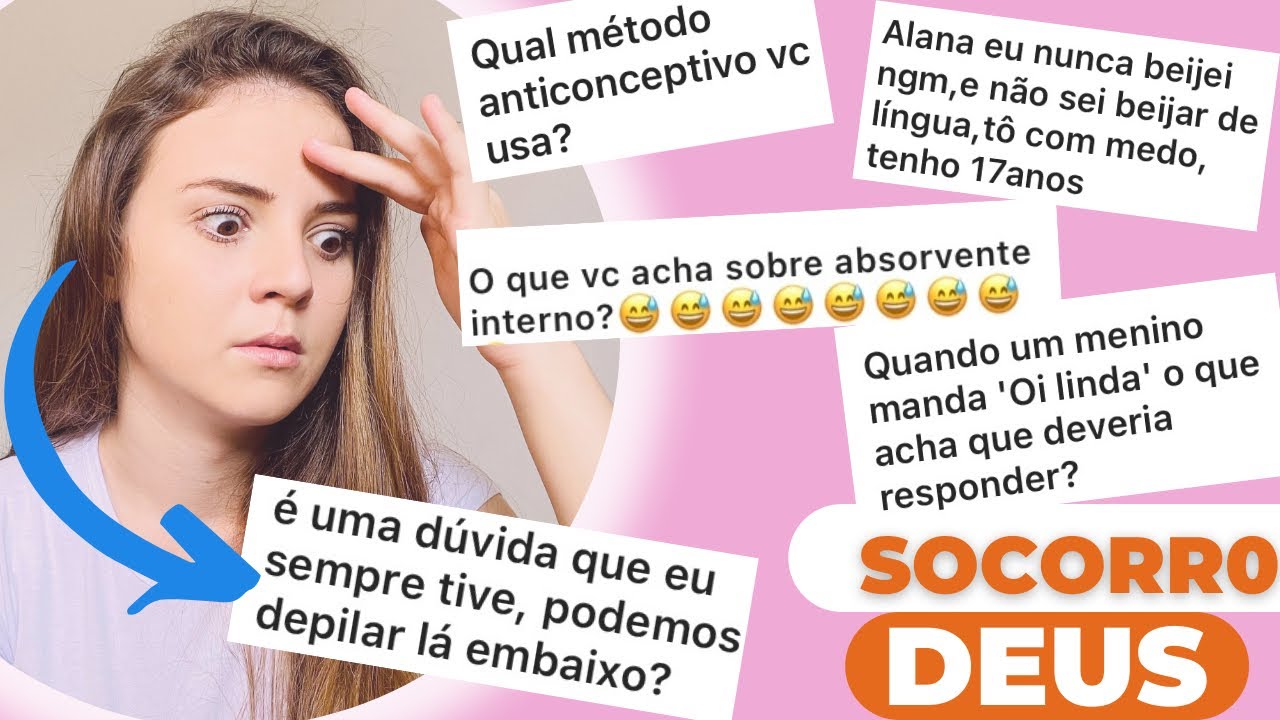 DEPILAÇÃO? ANTICONCEPCIONAL? PRIMEIRO BEIJO? LUA DE MEL? |🤭🔥 respondendo perguntas de meninas!