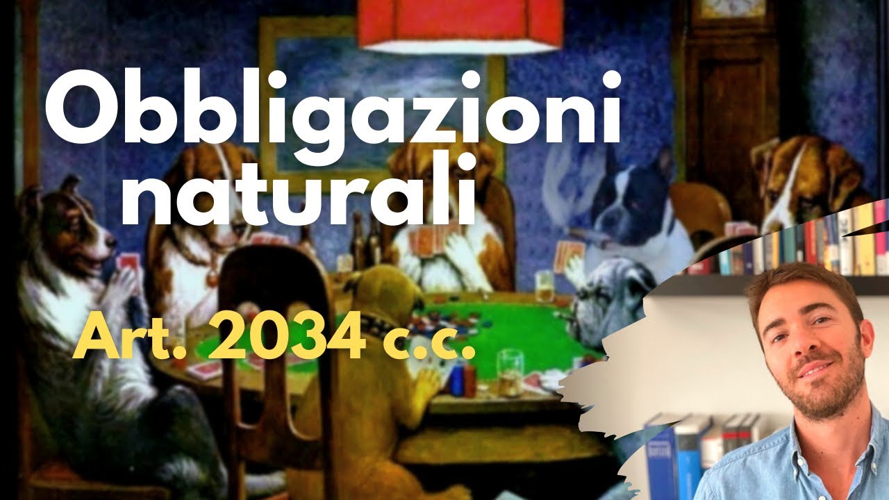 I debiti di gioco si devono pagare? Le obbligazioni naturali