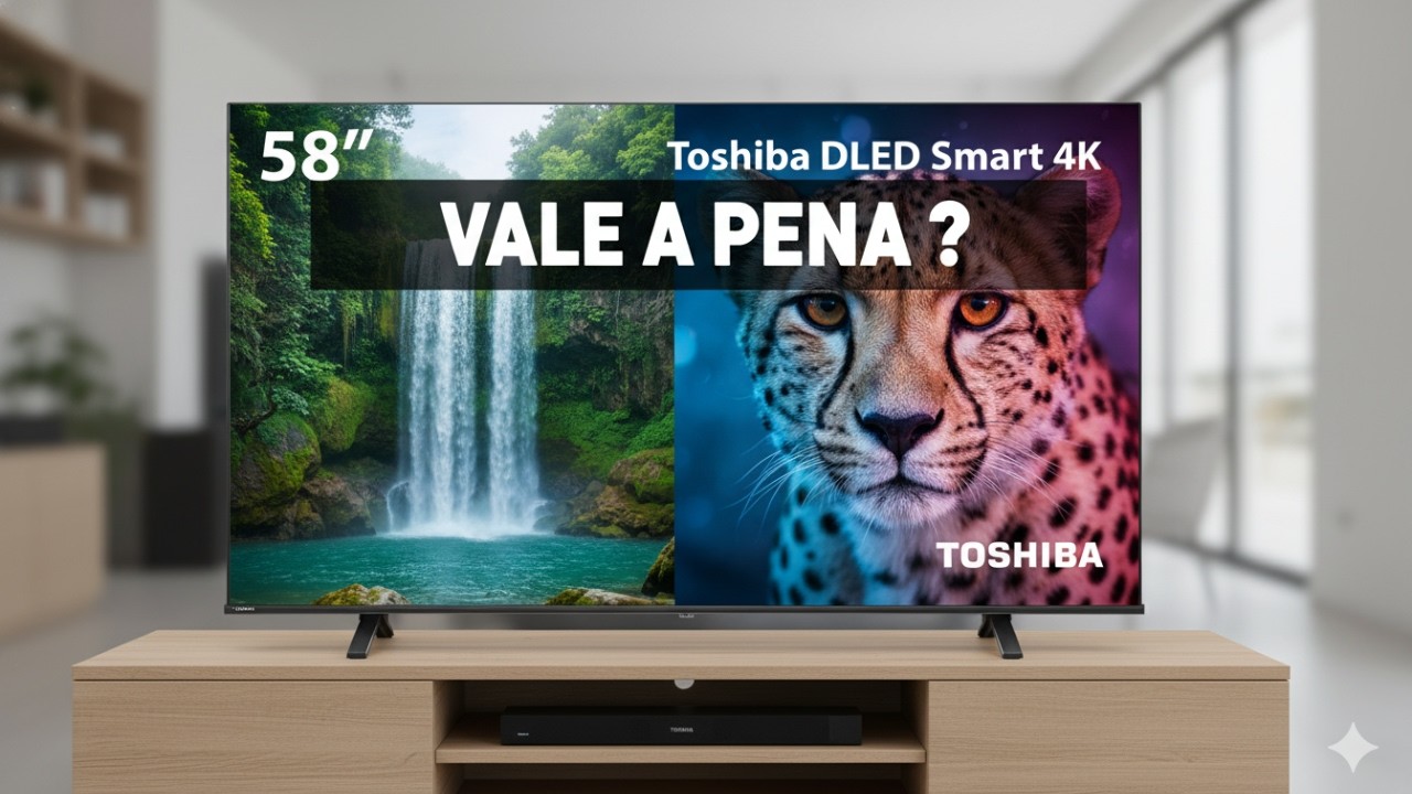 Smart TV Toshiba 58&rdquo; 4K VIDAA &mdash; A MELHOR TV CUSTO-BENEF&Iacute;CIO de 2025? Review COMPLETO e HONESTO!