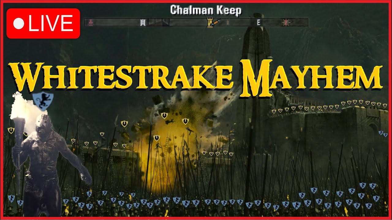 ESO PVP:  PVP EVENT! WHITESTRAKE MAYHEM! 🔴LIVESTREAM #eso #esopvp #lotr