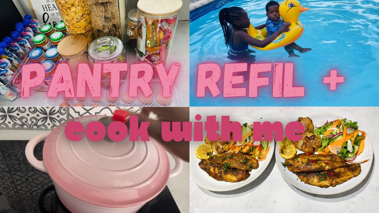 PANTRY RESTOCK ||  MOMLIFE || COOK WITH ME 2024